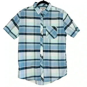 Billabong All Day Check Shirt Blues Size M